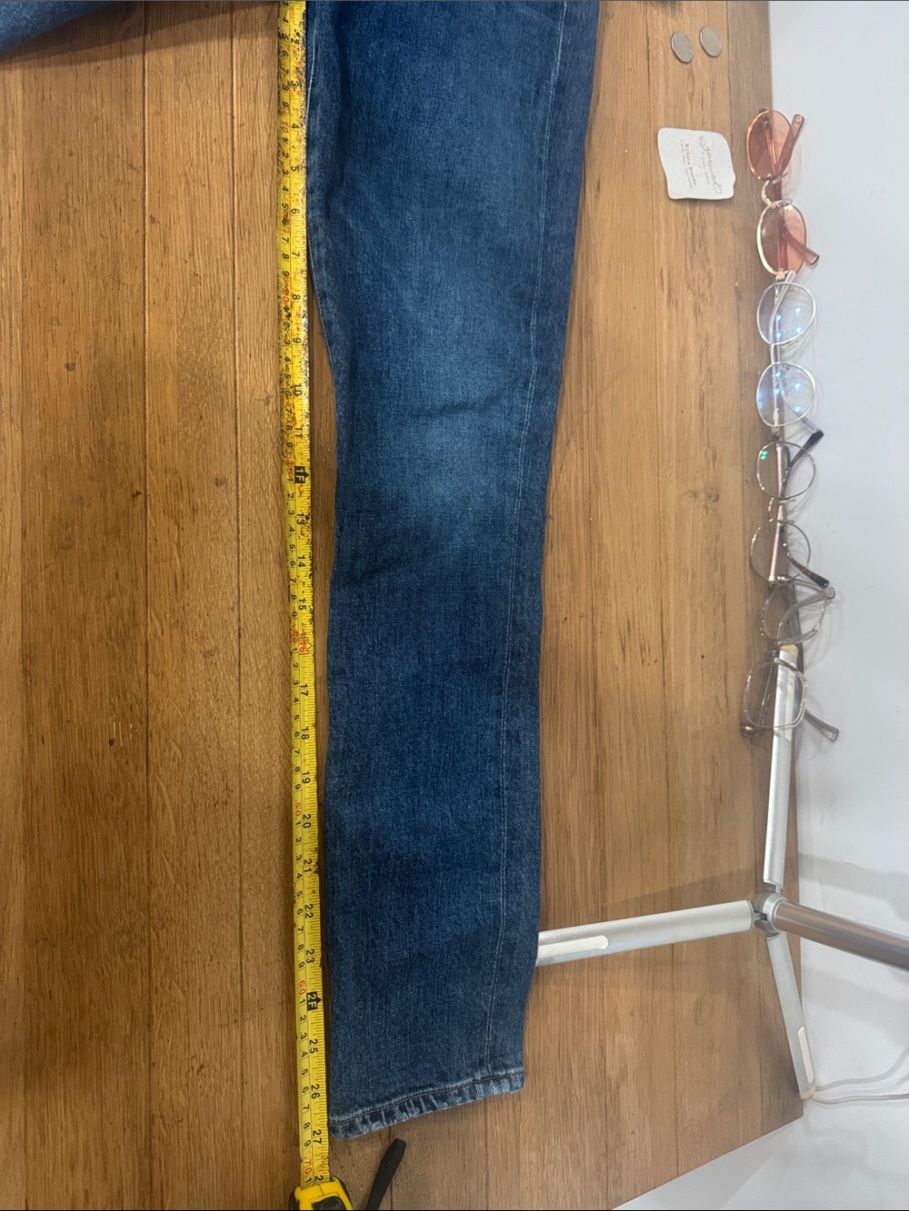 Citizens Of Humanity Dark Blue Straight-Leg Jeans - Picture 5 of 5
